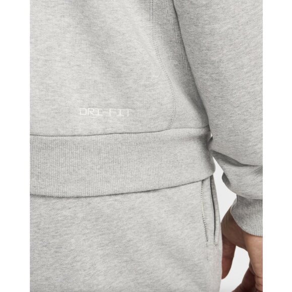 Nike Standard Issue Men's Dri-FIT Basketball Crew-Neck Sweatshirt Grey - Picture 5 of 12